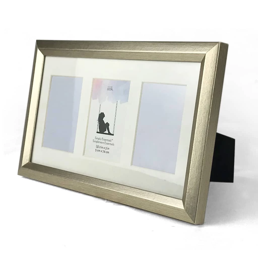 Cheapest π€© 3 Opening Silver Foil 2" x 3" Collage Frame, Simply Essentials™ by Studio Décor® by Studio Decor π₯° 6 Cheapest π€© 3 Opening Silver Foil 2" x 3" Collage Frame, Simply Essentials™ by Studio Décor® by Studio Decor π₯° - Image 6