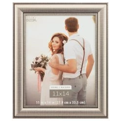 Buy ⌛ 6 Pack: Silver Metallic 11" x 14" Frame, Home Collection by Studio Décor® by Studio Decor 🥰