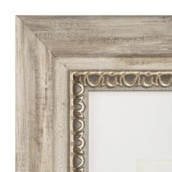 Brand new 👏 Brown Whitewashed & Gold 8" x 10" Frame with Mat, Home by Studio Décor® by Studio Decor ✔️ -Studio Decor shop 10625002 2