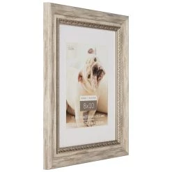 Brand new 👏 Brown Whitewashed & Gold 8" x 10" Frame with Mat, Home by Studio Décor® by Studio Decor ✔️ -Studio Decor shop 10625002 6