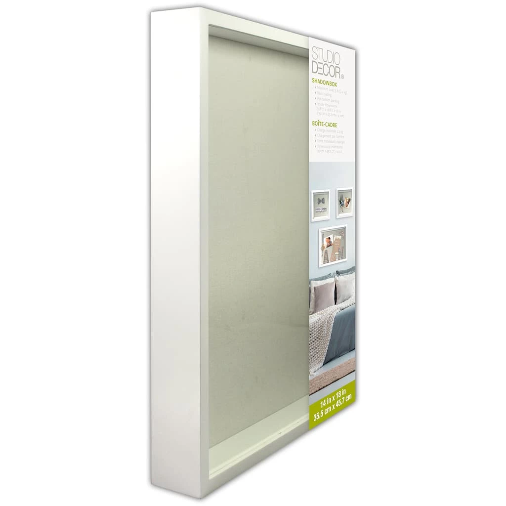 Promo π 9 Pack: White Flat 14" x 18" Shadow Box by Studio Décor® by Studio Decor π 3 Promo π 9 Pack: White Flat 14" x 18" Shadow Box by Studio Décor® by Studio Decor π - Image 3