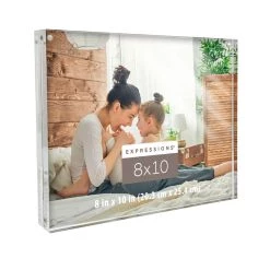Deals 😀 12 Pack: Clear Acrylic 8" x 10" Block Frame, Expressions™ by Studio Décor® by Studio Decor ✔️