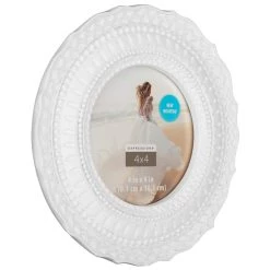 Top 10 ❤️ White Round 4" x 4" Frame, Expressions™ by Studio Décor® by Studio Decor ⌛ 7 Top 10 ❤️ White Round 4" x 4" Frame, Expressions™ by Studio Décor® by Studio Decor ⌛ -Studio Decor shop 10625232 6