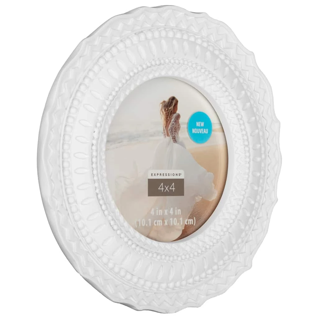Top 10 ❤️ White Round 4" x 4" Frame, Expressions™ by Studio Décor® by Studio Decor ⌛ 3 Top 10 ❤️ White Round 4" x 4" Frame, Expressions™ by Studio Décor® by Studio Decor ⌛ - Image 3
