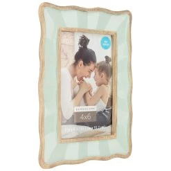 Flash Sale 🥰 Green with Distressed Scallops 4" x 6" Frame, Expressions™ by Studio Décor® by Studio Decor 🎉 -Studio Decor shop 10625237 3