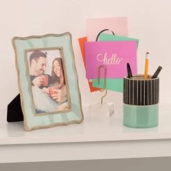 Flash Sale 🥰 Green with Distressed Scallops 4" x 6" Frame, Expressions™ by Studio Décor® by Studio Decor 🎉 -Studio Decor shop 10625237 5