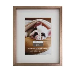 Outlet π Copper Thin 5" x 7" Frame, Expressions™ by Studio Décor® by Studio Decor π