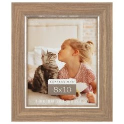 Promo 🔔 12 Pack: Faux Wood with Silver Inner 8" x 10" Frame, Expressions™ by Studio Décor® by Studio Decor 😍