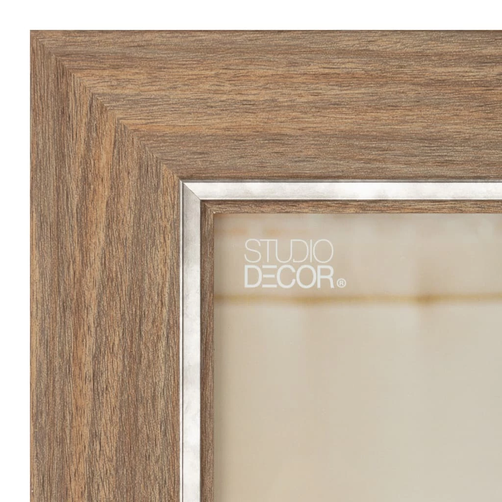 Promo π 12 Pack: Faux Wood with Silver Inner 8" x 10" Frame, Expressions™ by Studio Décor® by Studio Decor π 2 Promo π 12 Pack: Faux Wood with Silver Inner 8" x 10" Frame, Expressions™ by Studio Décor® by Studio Decor π - Image 2