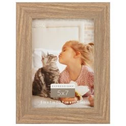 New 🔥 12 Pack: Faux Wood 5" x 7" Frame, Expressions™ by Studio Décor® by Studio Decor 😉
