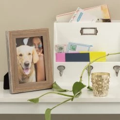 New 🔥 12 Pack: Faux Wood 5" x 7" Frame, Expressions™ by Studio Décor® by Studio Decor 😉 -Studio Decor shop 10625244 5 1