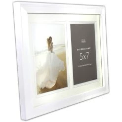 Outlet ✔️ 2 Opening White 5" x 7" Collage Frame, Expressions™ by Studio Décor® by Studio Decor 🌟 -Studio Decor shop 10625248 3