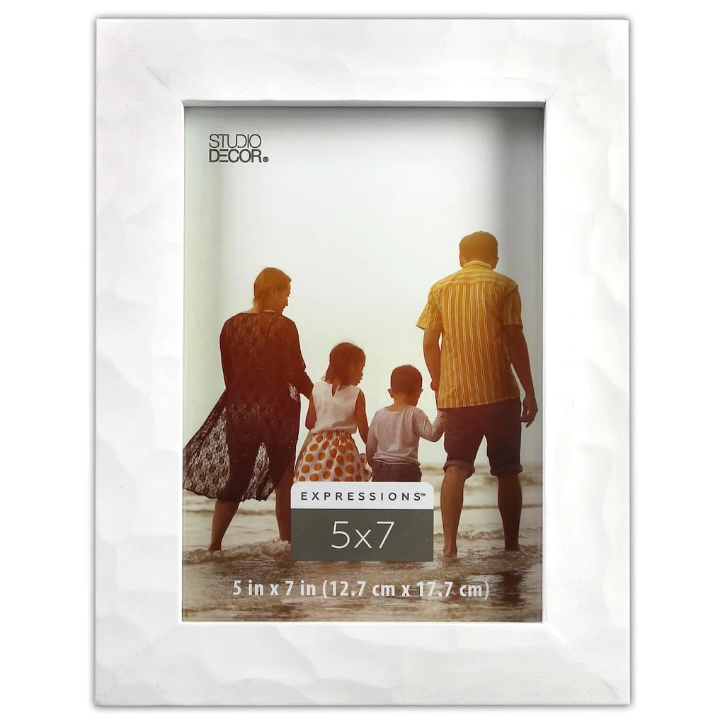 Promo βοΈ 12 Pack: White π¨ Hammered 5" x 7" Frame, Expressions™ by Studio Décor® by Studio Decor β 1 Promo βοΈ 12 Pack: White π¨ Hammered 5" x 7" Frame, Expressions™ by Studio Décor® by Studio Decor β