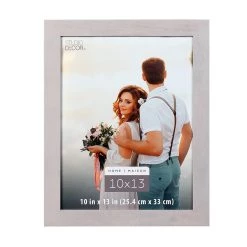 Budget 🤩 6 Pack: Gray Washed 10" x 13" Flat Frame, Home Collection by Studio Décor® by Studio Decor ✔️