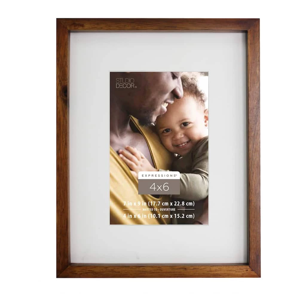 Cheap π Walnut Thin 4" x 6" Frame, Expressions™ by Studio Décor® by Studio Decor π 1 Cheap π Walnut Thin 4" x 6" Frame, Expressions™ by Studio Décor® by Studio Decor π