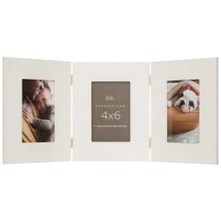 Best Pirce 😉 White 4" x 6" Triple Frame, Expressions™ by Studio Décor® by Studio Decor 🛒