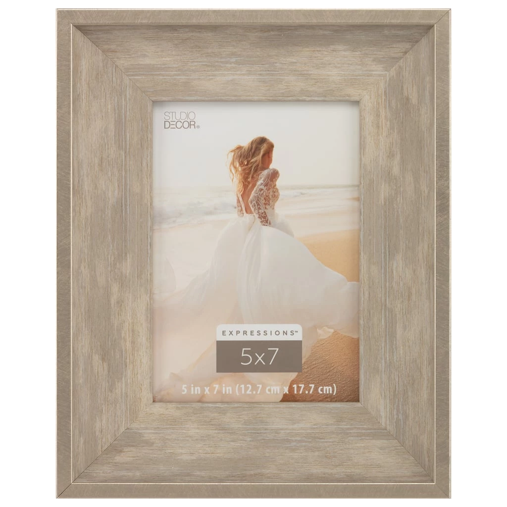New π 12 Pack: Metallic Champagne 5" x 7" Frame, Expressions™ by Studio Décor® by Studio Decor π 1 New π 12 Pack: Metallic Champagne 5" x 7" Frame, Expressions™ by Studio Décor® by Studio Decor π