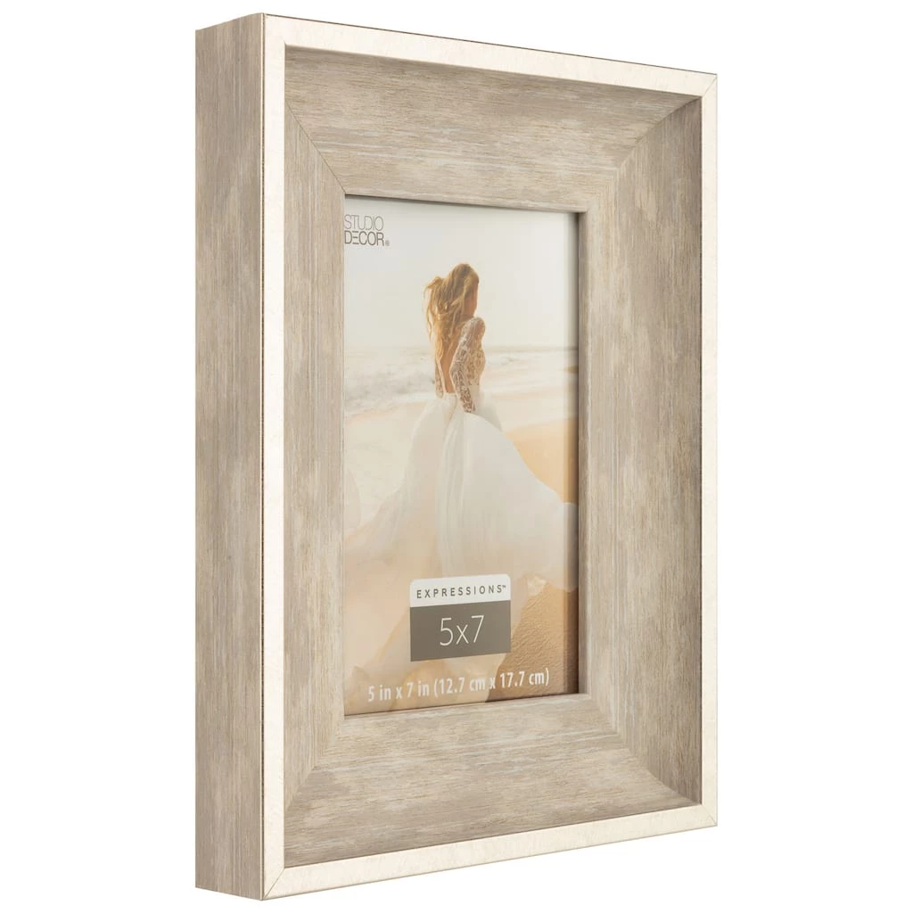 New π 12 Pack: Metallic Champagne 5" x 7" Frame, Expressions™ by Studio Décor® by Studio Decor π 3 New π 12 Pack: Metallic Champagne 5" x 7" Frame, Expressions™ by Studio Décor® by Studio Decor π - Image 3