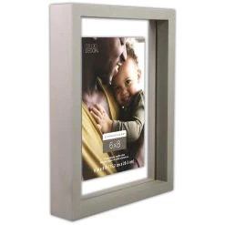 Buy ⭐ 12 Pack: Gray Deep 6" x 8" Float Frame, Expressions™ by Studio Décor® by Studio Decor ❤️ -Studio Decor shop 10625358 3 1