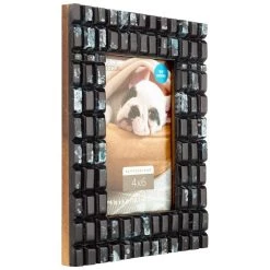 Best deal 😉 Navy Textured 4" x 6" Frame, Expressions™ by Studio Décor® by Studio Decor 🔥 -Studio Decor shop 10625364 5