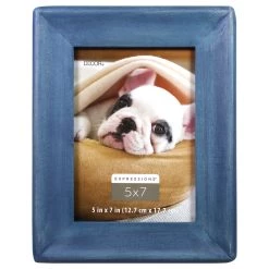Promo 🔥 Navy Rounded 5" x 7" Frame, Expressions™ by Studio Décor® by Studio Decor 🔔