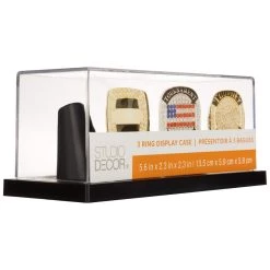 Outlet β€οΈ 5.3" 3-Ring Championship Display Case by Studio Décor® by Studio Decor π 10 Outlet β€οΈ 5.3" 3-Ring Championship Display Case by Studio Décor® by Studio Decor π -Studio Decor shop 10625864 7