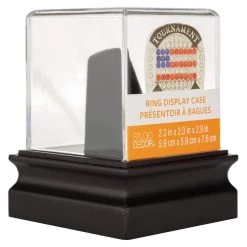 Outlet 🎁 3" Ring Display Case by Studio Décor® by Studio Decor 🤩 -Studio Decor shop 10625869 6