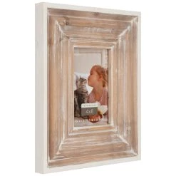 Budget 😉 Distressed with White Edges 4" x 6" Frame, Expressions™ by Studio Décor® by Studio Decor 👍 -Studio Decor shop 10625933 3