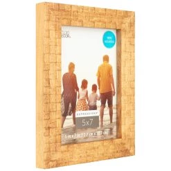 Brand new ⭐ Basket Weave 5" x 7" Frame, Expressions™ by Studio Décor® by Studio Decor 🥰 -Studio Decor shop 10625974 3