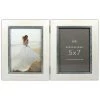 Discount 💯 12 Pack: 2 Opening White & Silver 5" x 7" Hinged Frame, Expressions™ by Studio Décor® by Studio Decor 😀