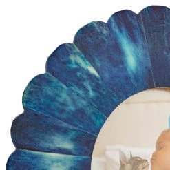 Best deal 👏 Blue Round 3.5" x 3.5" Frame, Expressions™ by Studio Décor® by Studio Decor 👍 -Studio Decor shop 10626094 2