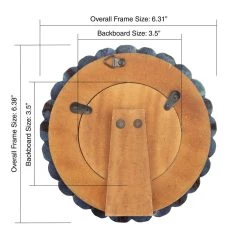 Best deal 👏 Blue Round 3.5" x 3.5" Frame, Expressions™ by Studio Décor® by Studio Decor 👍 -Studio Decor shop 10626094 3