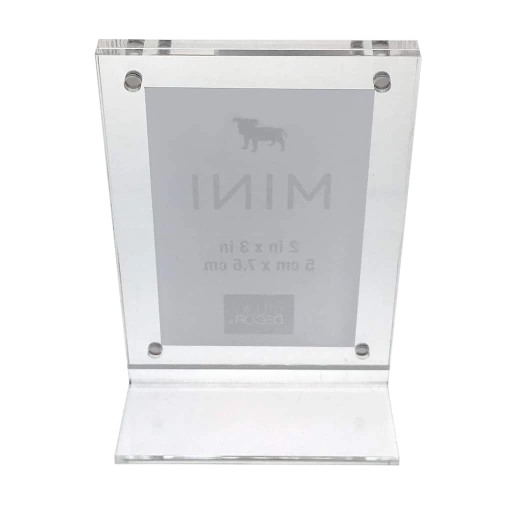 Hot Sale βοΈ 24 Pack: Clear Slanted 2" x 3" Mini Frame by Studio Décor® by Studio Decor π 4 Hot Sale βοΈ 24 Pack: Clear Slanted 2" x 3" Mini Frame by Studio Décor® by Studio Decor π - Image 4