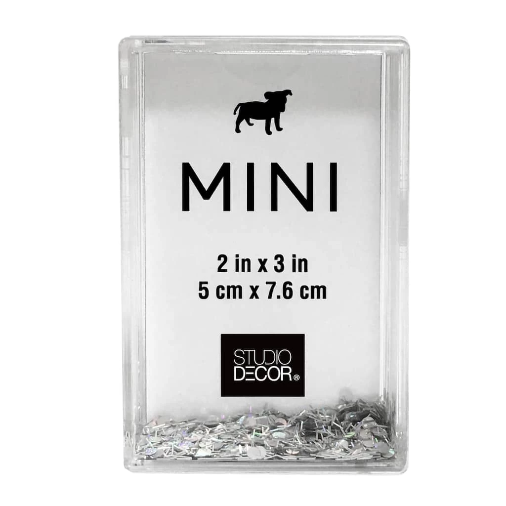 Best reviews of 𧨠24 Pack: Silver Glitter 2" x 3" Mini Frame by Studio Décor® by Studio Decor π 1 Best reviews of 𧨠24 Pack: Silver Glitter 2" x 3" Mini Frame by Studio Décor® by Studio Decor π