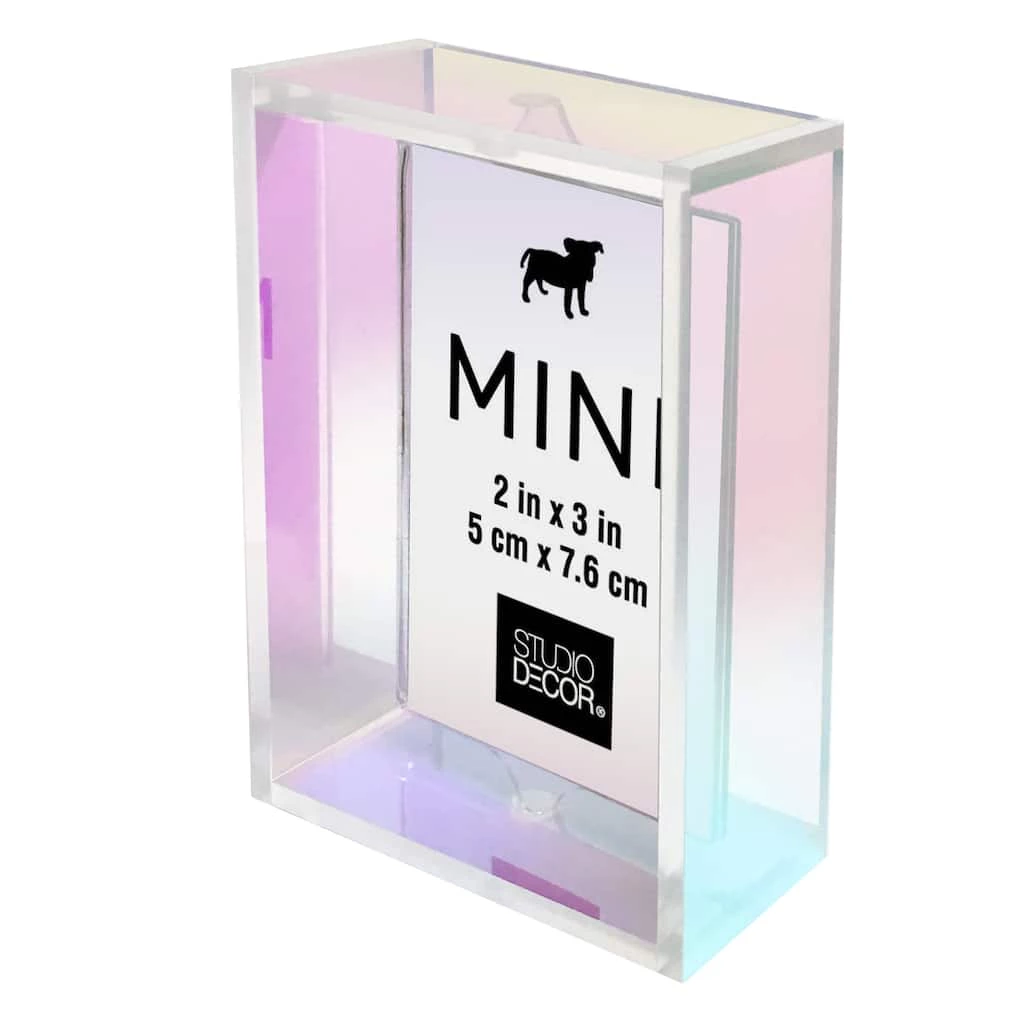 Top 10 𧨠Iridescent 2" x 3" Revolving Mini Frame by Studio Décor® by Studio Decor π 4 Top 10 𧨠Iridescent 2" x 3" Revolving Mini Frame by Studio Décor® by Studio Decor π - Image 4