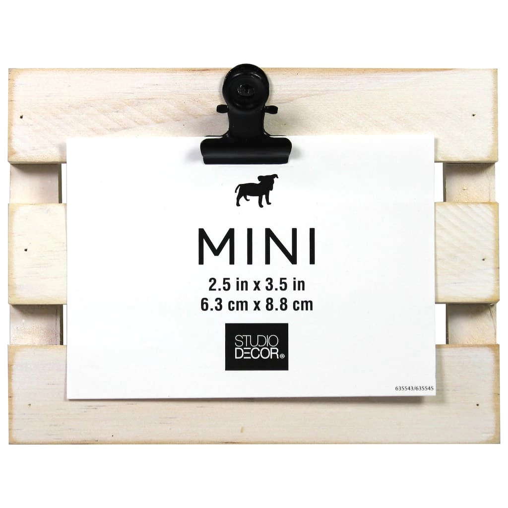 Best reviews of π Natural Slatted Mini Clip Frame by Studio Décor® by Studio Decor β 1 Best reviews of π Natural Slatted Mini Clip Frame by Studio Décor® by Studio Decor β