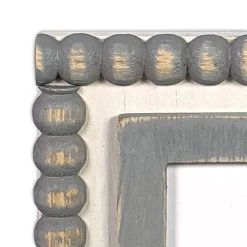 Cheapest 👏 Gray & White Beaded Mini Frame by Studio Décor® by Studio Decor 😍 -Studio Decor shop 10635551 2