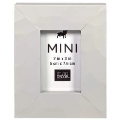 Buy ❤️ Gray 🔨 Hammered Mini Frame by Studio Décor® by Studio Decor 😉