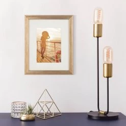 Best Sale 🎉 Gold Narrow 5" x 7" with Mat Frame, Aspect by Studio Décor® by Studio Decor 😍 -Studio Decor shop 10639139 5