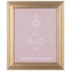 New 🛒 Gold Wide 8" x 10" Frame, Aspect by Studio Décor® by Studio Decor 🔥