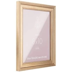 New 🛒 Gold Wide 8" x 10" Frame, Aspect by Studio Décor® by Studio Decor 🔥 -Studio Decor shop 10639143 3