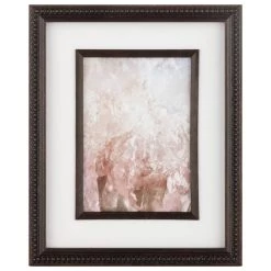 Brand new 👏 5" x 7" Metallic Bronzed Beaded Frame with Mat, Gallery by Studio Décor® by Studio Decor 🧨