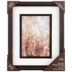 Brand new π 5" x 7" Metallic Bronzed Beaded Frame with Mat, Gallery by Studio Décor® by Studio Decor 𧨠11 Brand new π 5" x 7" Metallic Bronzed Beaded Frame with Mat, Gallery by Studio Décor® by Studio Decor 𧨠-Studio Decor shop 10639176 6