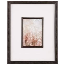 Promo β¨ 5" x 7" Bronzed Beaded Frame with Mat, Gallery by Studio Décor® by Studio Decor β¨