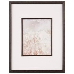 Coupon 🔥 8" x 10" Metallic Bronzed Beaded Frame with Mat, Gallery by Studio Décor® by Studio Decor 🎉