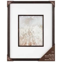 Coupon 🔥 8" x 10" Metallic Bronzed Beaded Frame with Mat, Gallery by Studio Décor® by Studio Decor 🎉 -Studio Decor shop 10639188 6