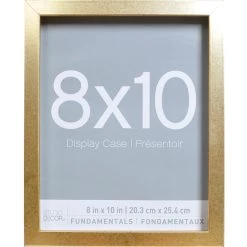 Discount π 3 Pack Gold Fundamentals 8" x 10" Display Case by Studio Décor® by Studio Decor π