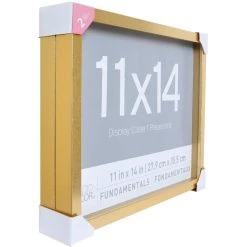 Best Sale 😉 2 Pack Gold Fundamentals 11" x 14" Display Case by Studio Décor® by Studio Decor ⭐ -Studio Decor shop 10641633 4