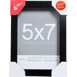 Best Sale 👍 4 Pack Black Fundamentals Glossy 5" x 7" Shadow Box by Studio Décor® by Studio Decor 🧨