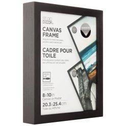 Flash Sale 🔔 Black Canvas Frame by Studio Décor® by Studio Decor 🎁 -Studio Decor shop 10649144 8